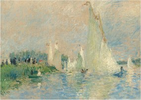 Obraz - Auguste Renoir, Regatta at Argenteuil, reprodukcia (70x50 cm)