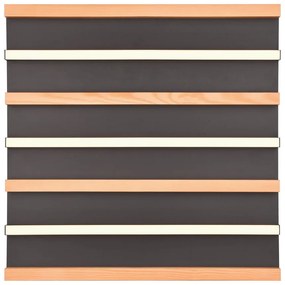 LED stmievateľné stropné svietidlo v čierno-prírodnej farbe 6x46 cm Fontana – Trio