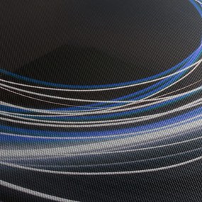 Obraz modrých liniek (120x50 cm)