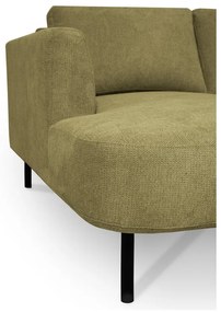 Rohová pohovka v horčicovej farbe (pravý roh/do "U") Hero – Scandic