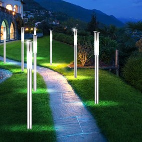Haushalt international Záhradný zápich Solárna lampa, 70 cm