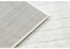 Moderný koberec MODE 8587 geometrická krémová Veľkosť: 120x170 cm
