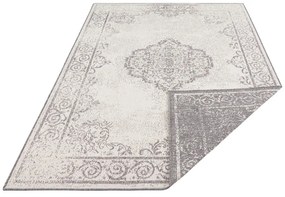 Sivo-krémový vonkajší koberec NORTHRUGS Cebu, 160 x 230 cm