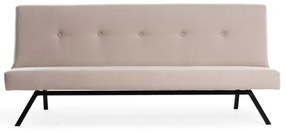 Dvojmiestná pohovka LOKO krémová/béžová