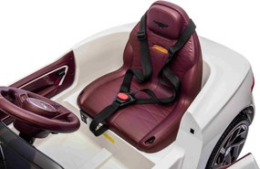 Bentley Bacalar auto na batérie pre deti, biele + diaľkové ovládanie