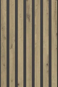 Šatníková skriňa Genua, 181 cm, tmavo šedá/artisan