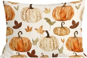 Flanelová obliečka na vankúš GOLDEN PUMPKINS 50x70 cm, farebný