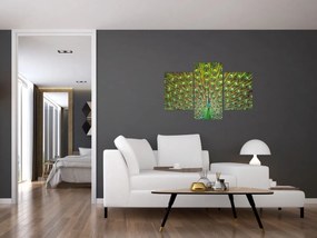 Obraz - Páv (90x60 cm)