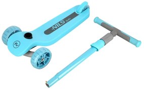 Detská kolobežka NILS Fun HLB09 - tyrkysová