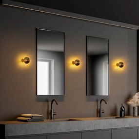 Nástenné svietidlo v bronzovej farbe ø 12 cm Fungal – Opviq lights