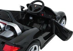 Ramiz Porsche 911 Carrera elektrické autíčko pre deti čierne