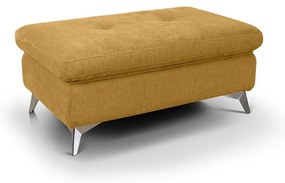 Taburet SALERNO 66x100 cm žltá