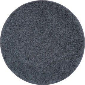 Vopi, AKCIA: 67x67 (průměr) kruh cm Kusový koberec Color Shaggy šedý guľatý, šedá, kancelária
