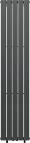 Mexen Boston, vykurovacie teleso 1800x376 mm, 740 W, antracitová, W213-1800-376-01-66