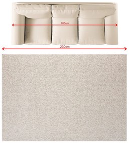 Koberec Neutral 160x230 cm