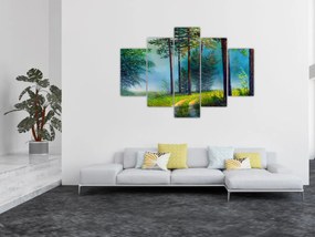 Obraz - Olejomaľba krajiny (150x105 cm)