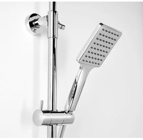 Sapho - Sprchová súprava s batériou CUBEMIX lesklý chróm