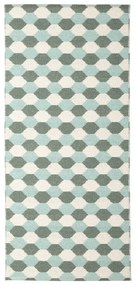 Zeleno-tyrkysový vnútorný a vonkajší behúň 70x160 cm Dana Army – Pappelina