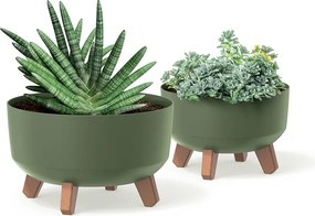 Kvetináč Gracyeen svetlosivý