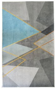 Tlačený koberec Loren 1,6/1,9 LBL 12 sivá