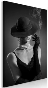 Artgeist Obraz - Black Elegance (1 Part) Vertical Veľkosť: 60x90, Verzia: Na talianskom plátne