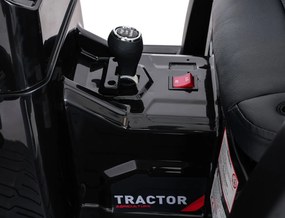 Ramiz MEGA Traktor D68 s prívesom žltý