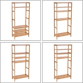 Bambusový regál SONGMICS BCB35Y