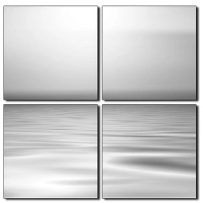 Obraz na plátne - Pokojné more pri západe slnka - štvorec 3280QE (60x60 cm)