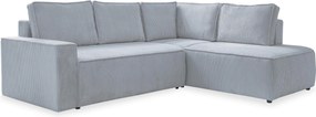XXXLutz ROHOVÁ SEDAČKA, textil, svetlosivá MID.YOU - Sedačky - 001454005504