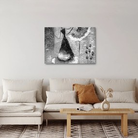 Obraz - Africká maľba (70x50 cm)