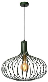 Lucide 78374/65/33 - Luster na lanku MANUELA 1xE27/60W/230V pr. 65 cm zelená