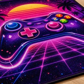 Protišmykový herný koberec Retro Pad
