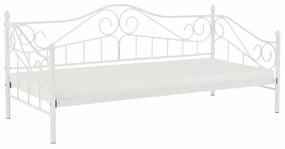 Jednolôžková posteľ 90 cm Danina (biela) (s roštom). Vlastná spoľahlivá doprava až k Vám domov. 1016020