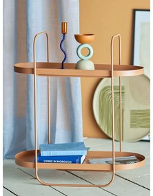 Kovový odkladací stolík 25x57 cm Reet – Bloomingville