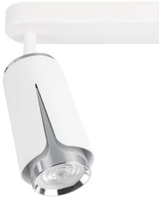 Bodové svietidlo FLOWER 2xGU10/8W/230V biela