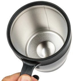 Banquet Termohrnček cestovný TAZZA 330 ml, antracit