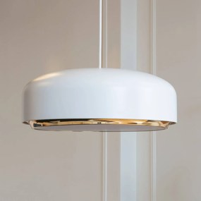 UMAGE Hazel Medium závesná lampa, biela, Ø 40 cm
