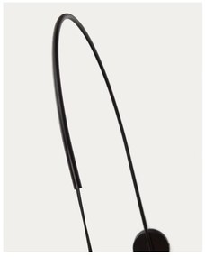 Nástenné svietidlo v čierno-prírodnej farbe Rosella – Kave Home