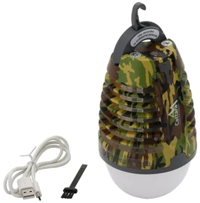 Cattara Nabíjacie svietidlo s lapačom hmyzu Pear army, 70 lm