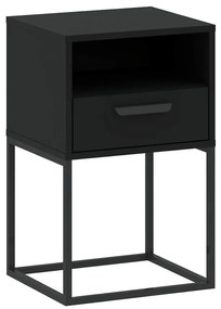 Nočný stolík 1S-40 čierna