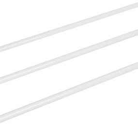 Dvojitý vešiak BENI 110 cm biely