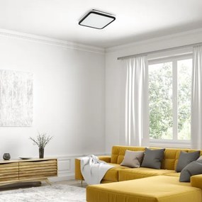 Rabalux 71399 - LED stmievateľné stropné svietidlo SERKAN LED/43W/230V 3000-6500K + diaľkové ovládanie