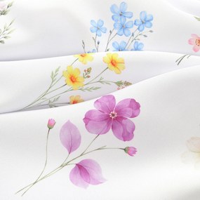 Goldea oválny teflónový obrus - kvetinová záhrada 140 x 200 cm