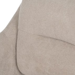 Béžové ženilkové kreslo Classic – Ixia