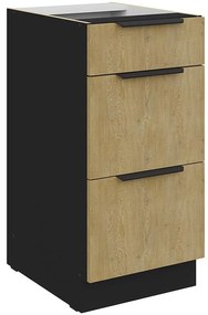 Kuchynská skrinka Cremona Bl 40d 3s Bb