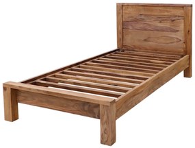 furniture-nabytek.cz - Drevená posteľ z masívu 90x200 z palisandra