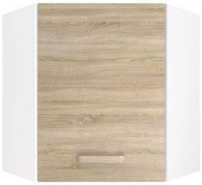 Kuchynská skrinka Belini horná rohová 60 cm dub sonoma  TOR SGN60/1/WT/DS/0/F