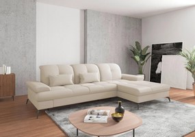 XXXLutz ROHOVÁ SEDAČKA, textil, krémová Sit & More - Sedačky - 000144009617