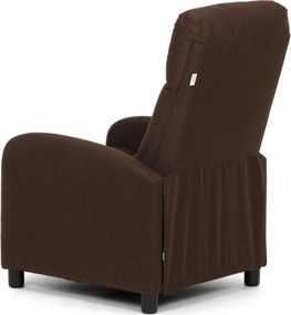 Polohovacie kreslo hnedé TV-W3397 BR2