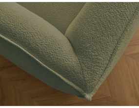 Zelená pohovka z textílie buklé 242 cm Giorgia – Bobochic Paris